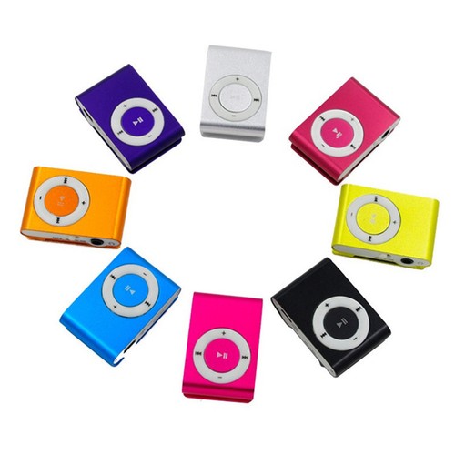 Pink metal clip - pink,