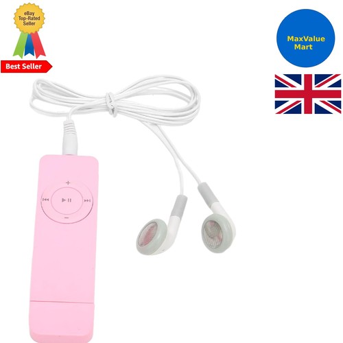 Portable pink mp3 player - portable,