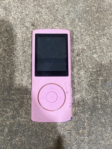 Pink portable mp3 player - pink,