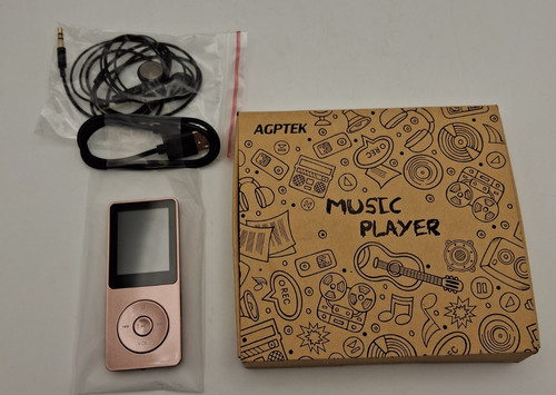 Agptek a02 8gb mp3 player - mp3, rose