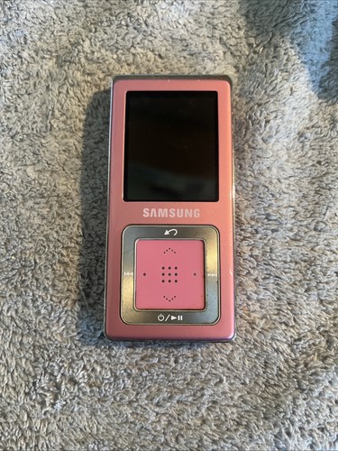 Samsung mp3 player - samsung, pink