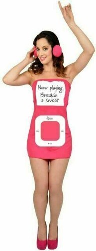 Fancy dress pink mp3 player - dress,